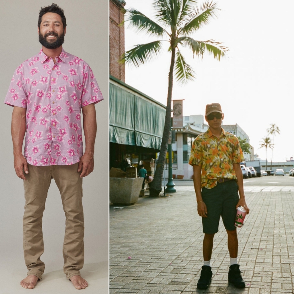 New Acacia Swimwear Men's Aloha Shirt Vintage Aloha Hawaii XL Button Down Men - Picture 6 of 16